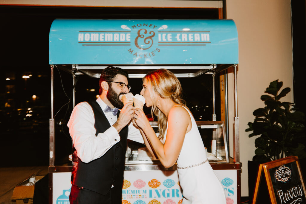 Bride and Groom Ice Cream